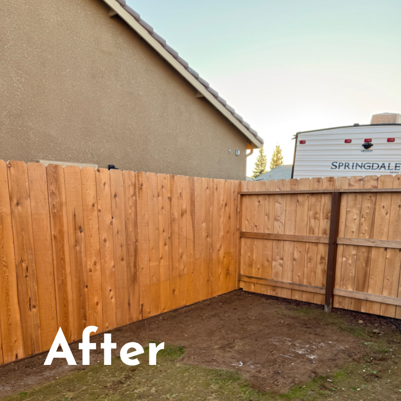 After Yard Clean Up