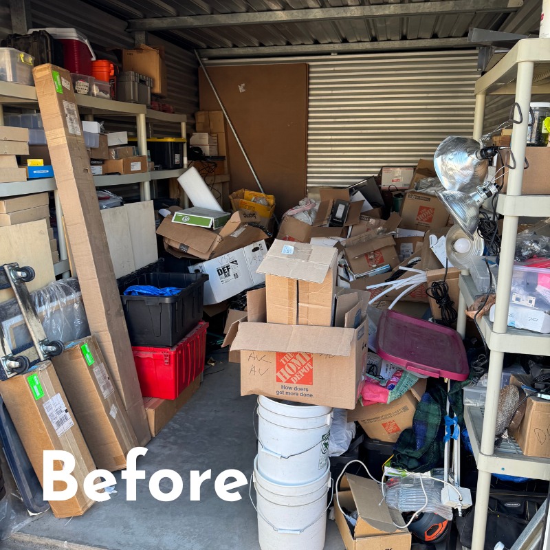 Before and After Junk Removal Services