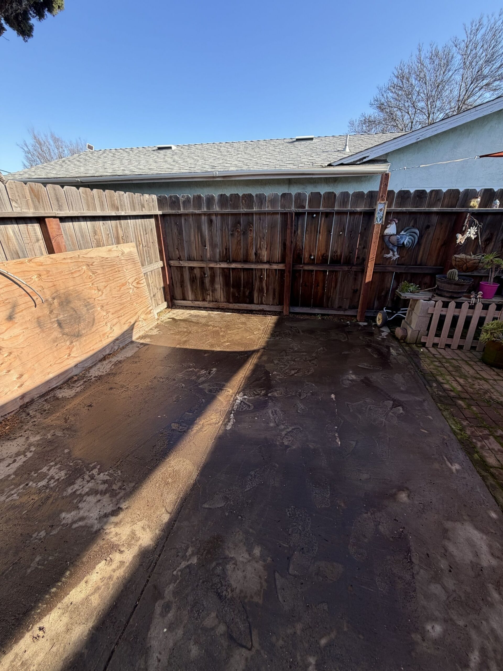 Turlock demolition hot tub removal after